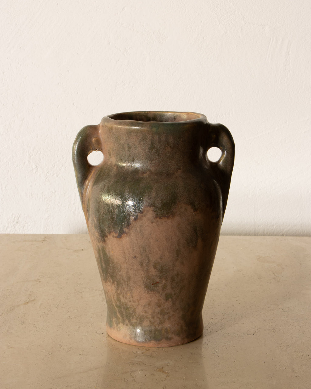 Antique Two-Handled Terracotta Vessel