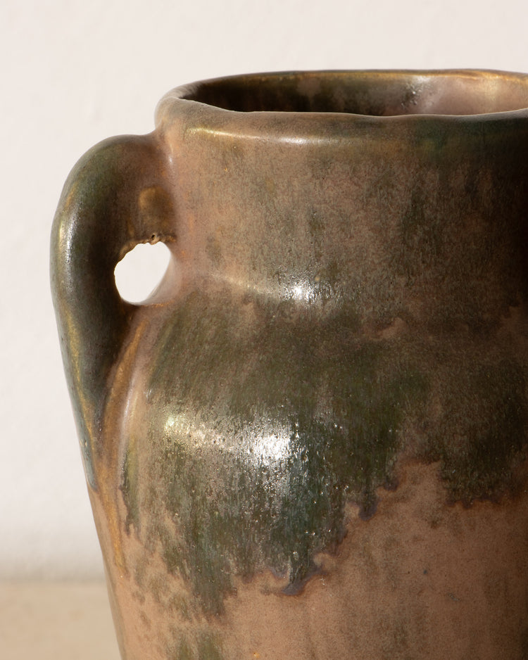 Antique Two-Handled Terracotta Vessel