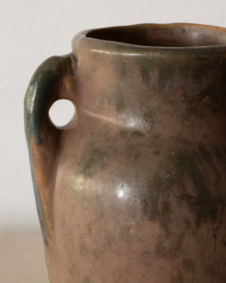Antique Two-Handled Terracotta Vessel