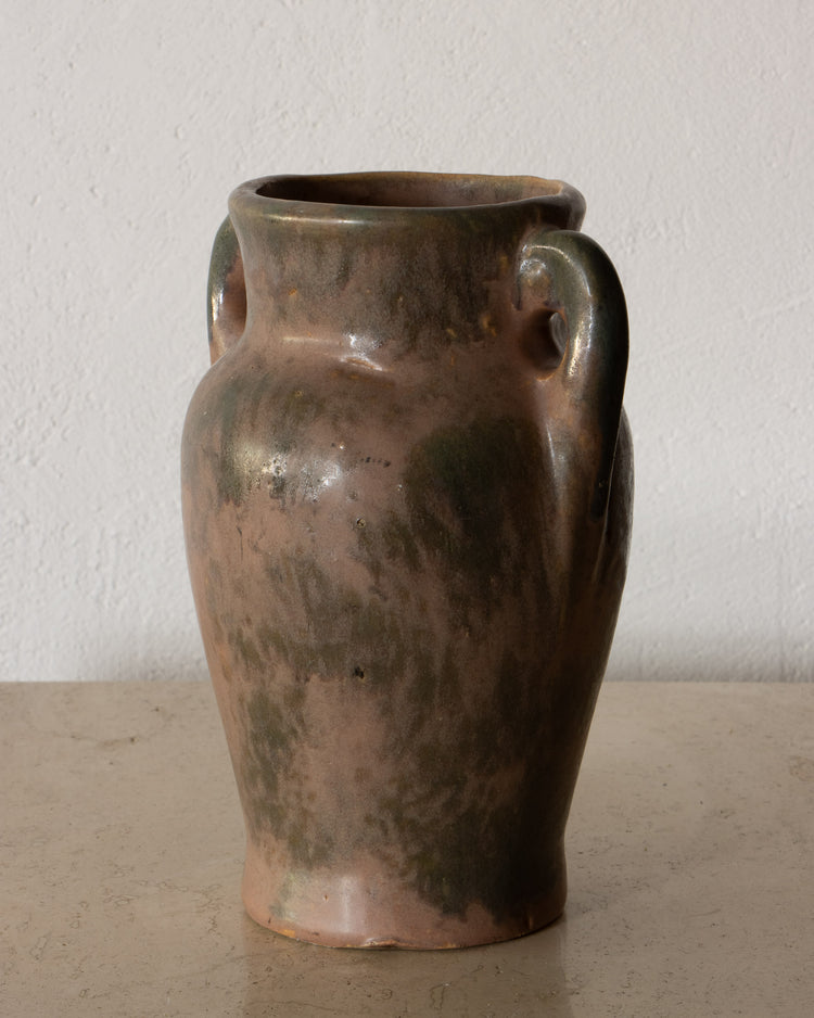 Antique Two-Handled Terracotta Vessel