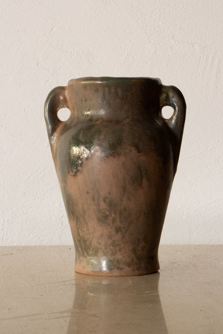 Antique Two-Handled Terracotta Vessel