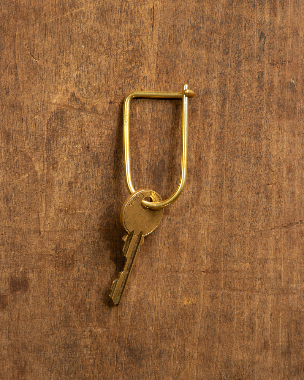 Wilson Brass Keyring