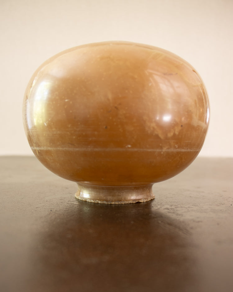 Turned Alabaster Vase