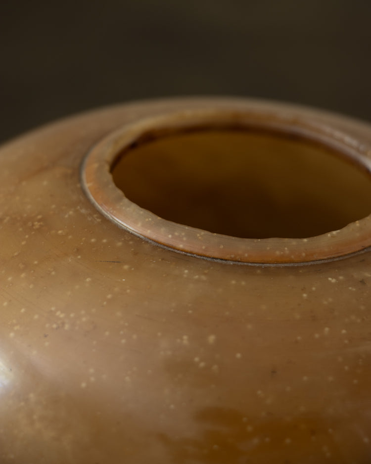 Turned Alabaster Vase