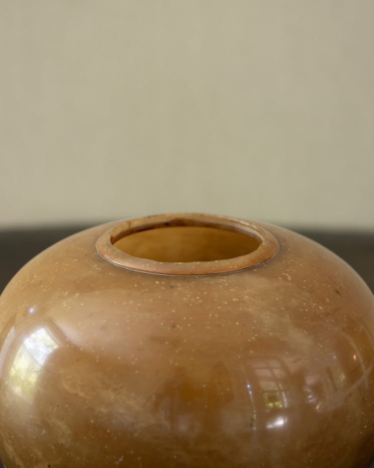 Turned Alabaster Vase