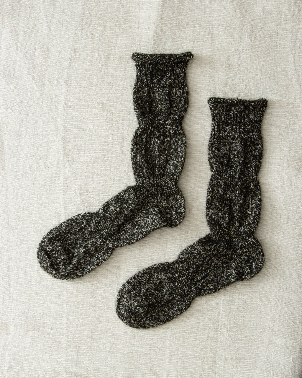 Alpaca Linen Ploot Socks