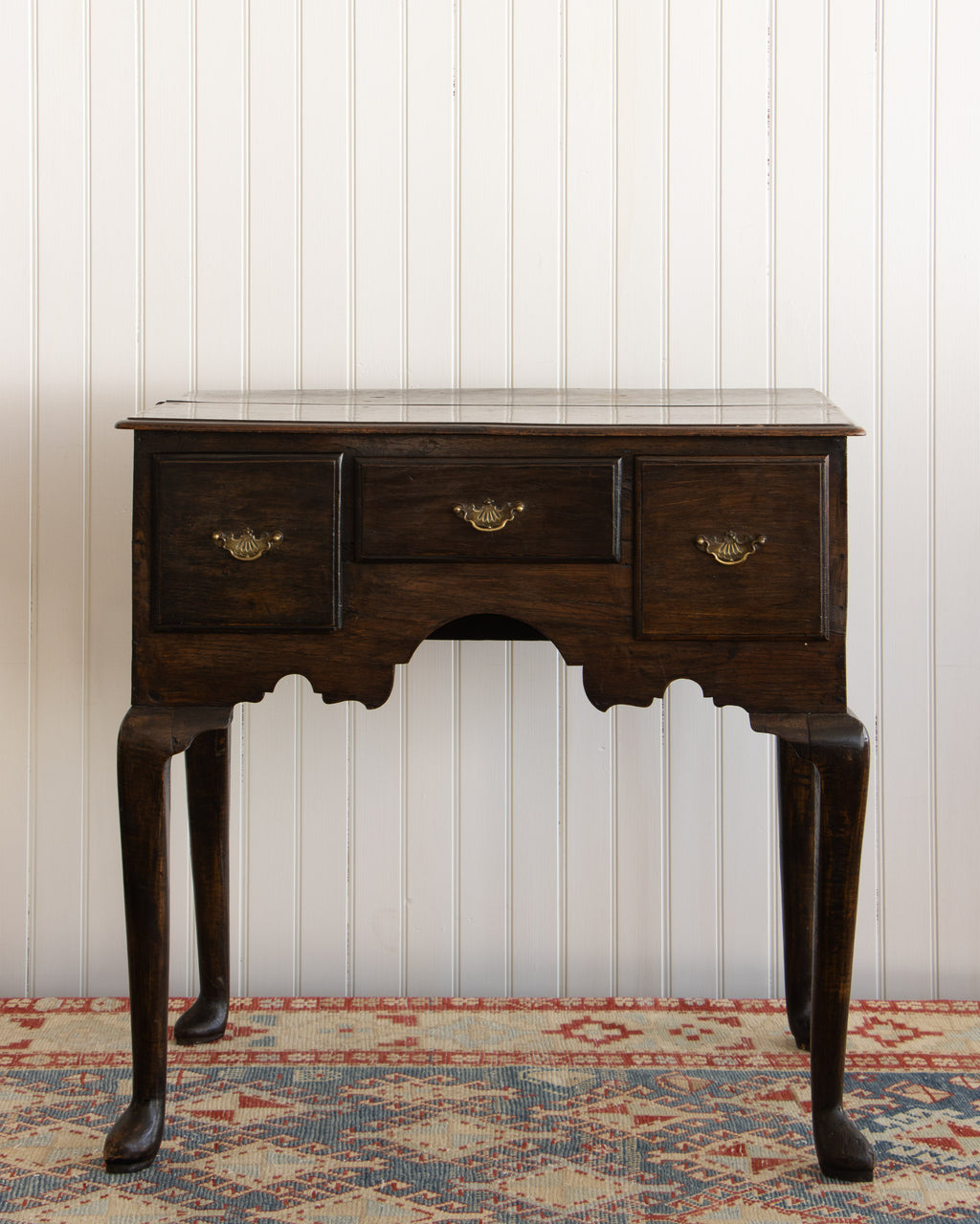 Petite Georgian Elm Low Boy