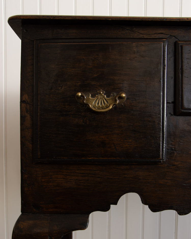 Petite Georgian Elm Low Boy