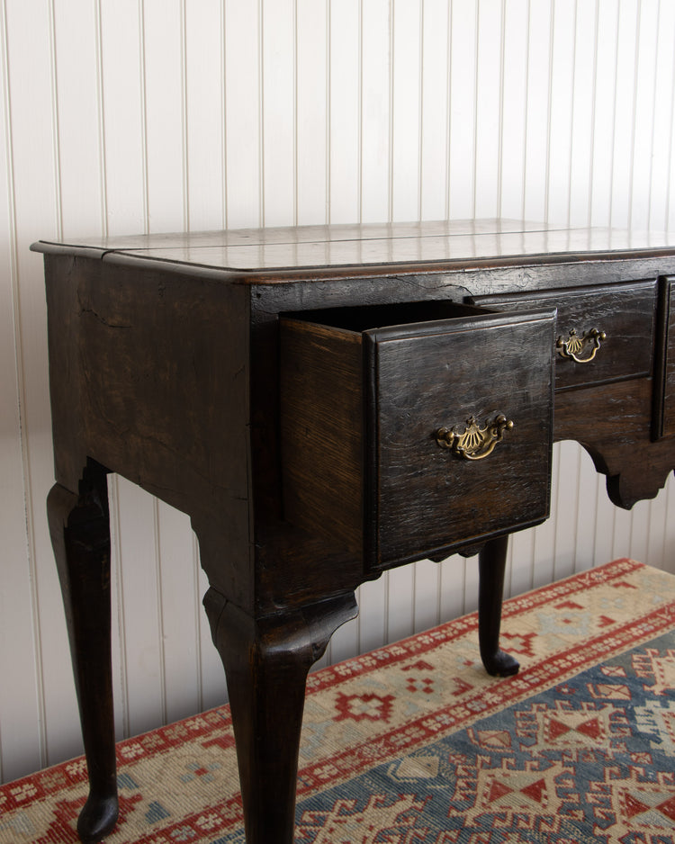 Petite Georgian Elm Low Boy