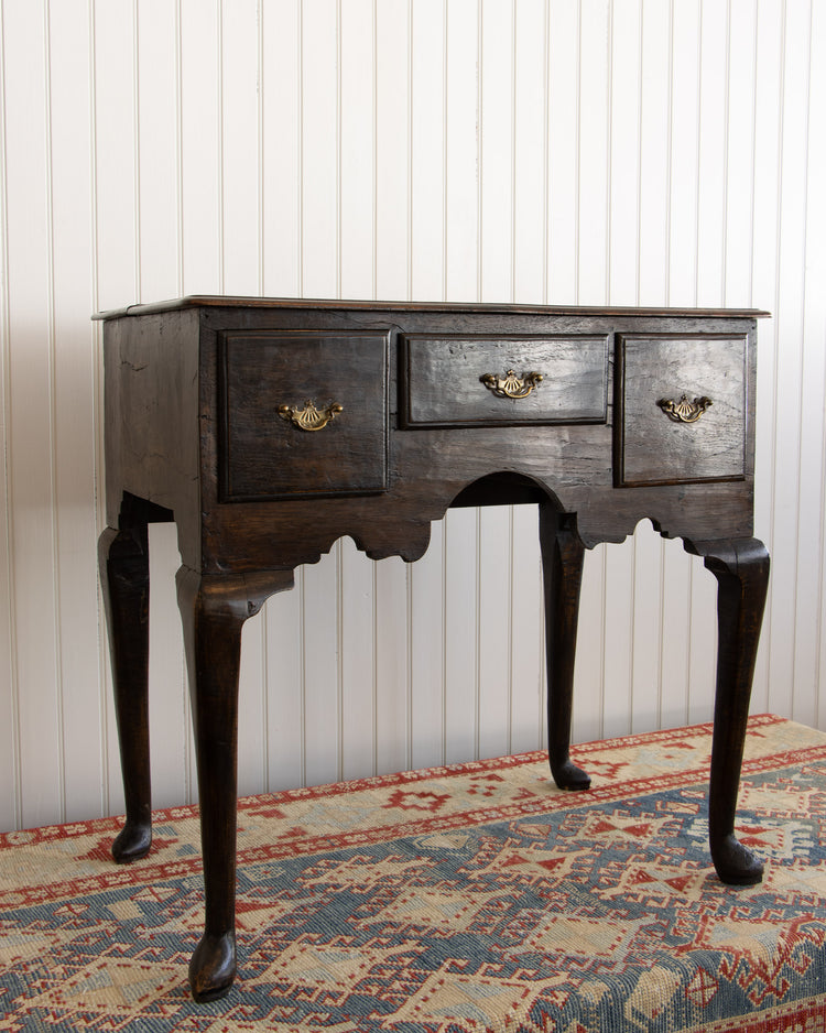 Petite Georgian Elm Low Boy