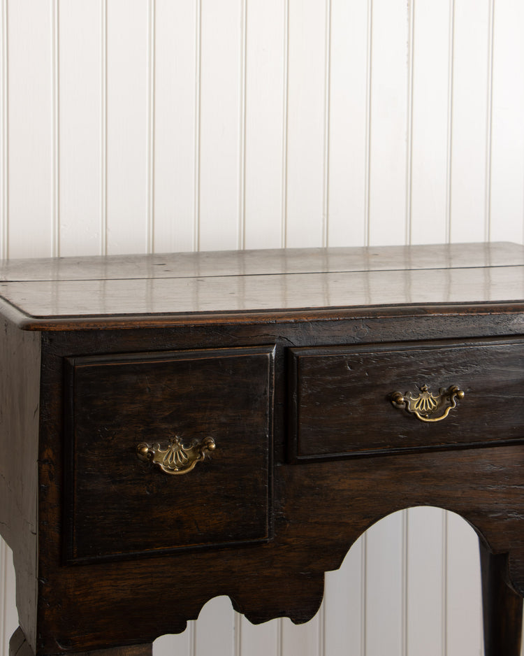 Petite Georgian Elm Low Boy