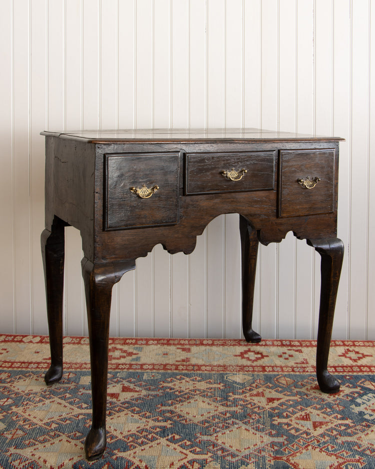 Petite Georgian Elm Low Boy