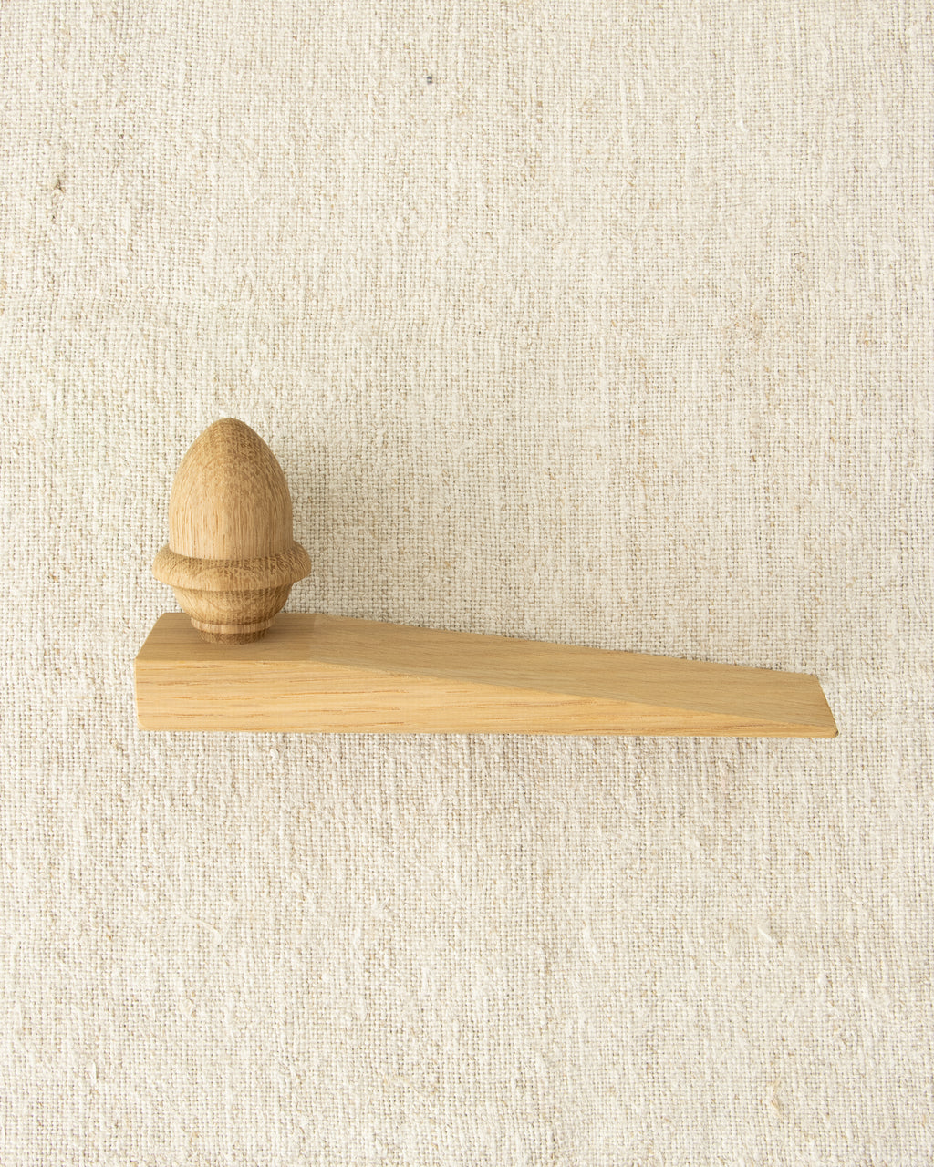 Oak Acorn Door Stop
