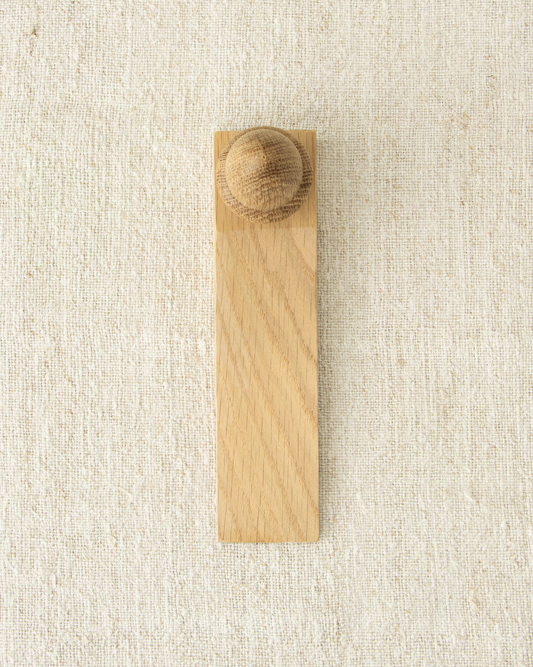 Oak Acorn Door Stop