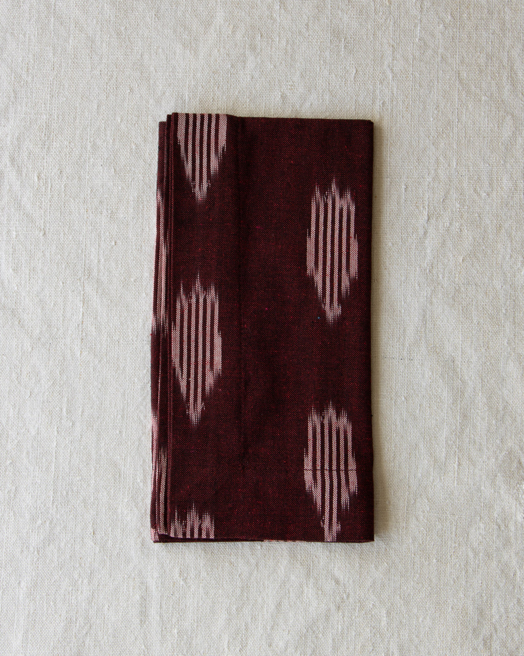 Ikat Napkins Maroon