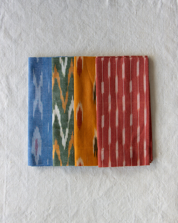 Ikat Napkins Green