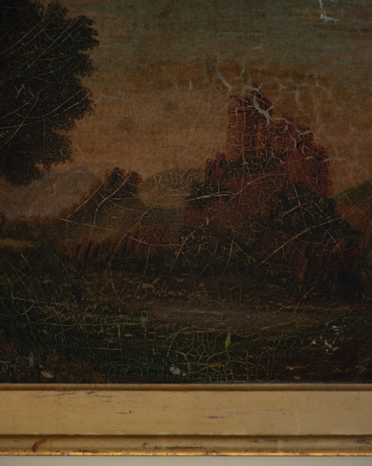 Craquelure Landscape