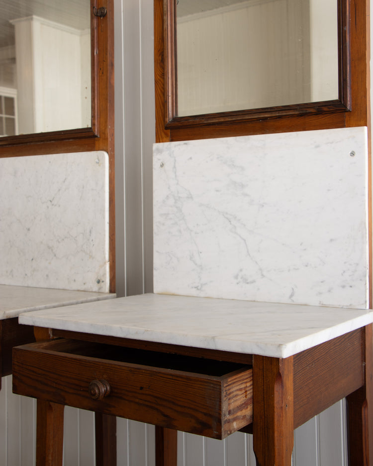 Mirrored Wash Stands