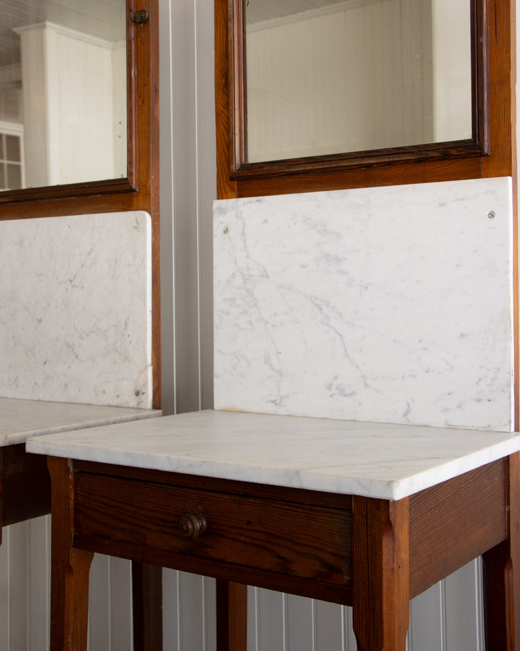 Mirrored Wash Stands