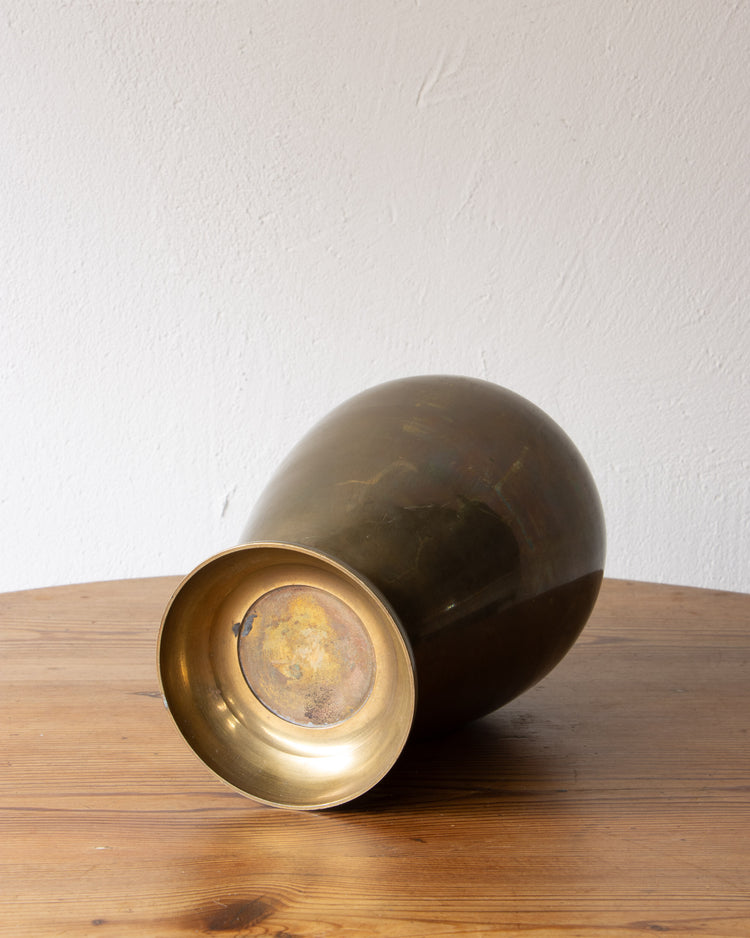 Footed Ovoid Vase