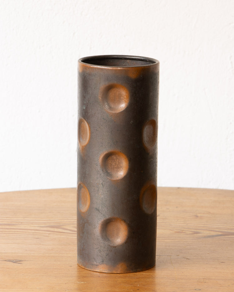 Mid Century Copper Vase