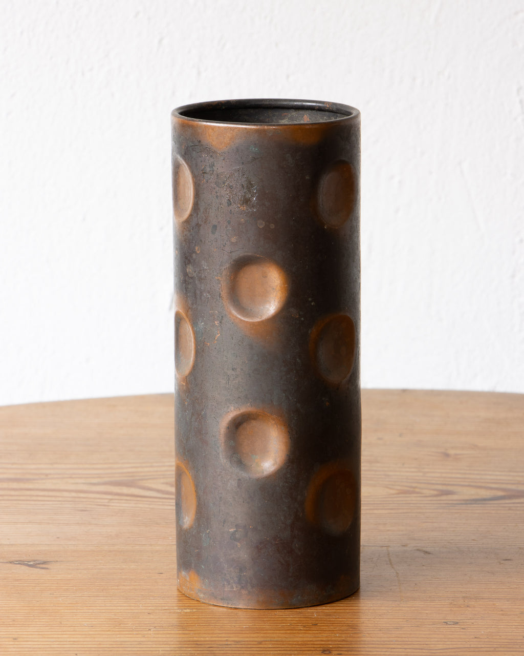 Mid Century Copper Vase