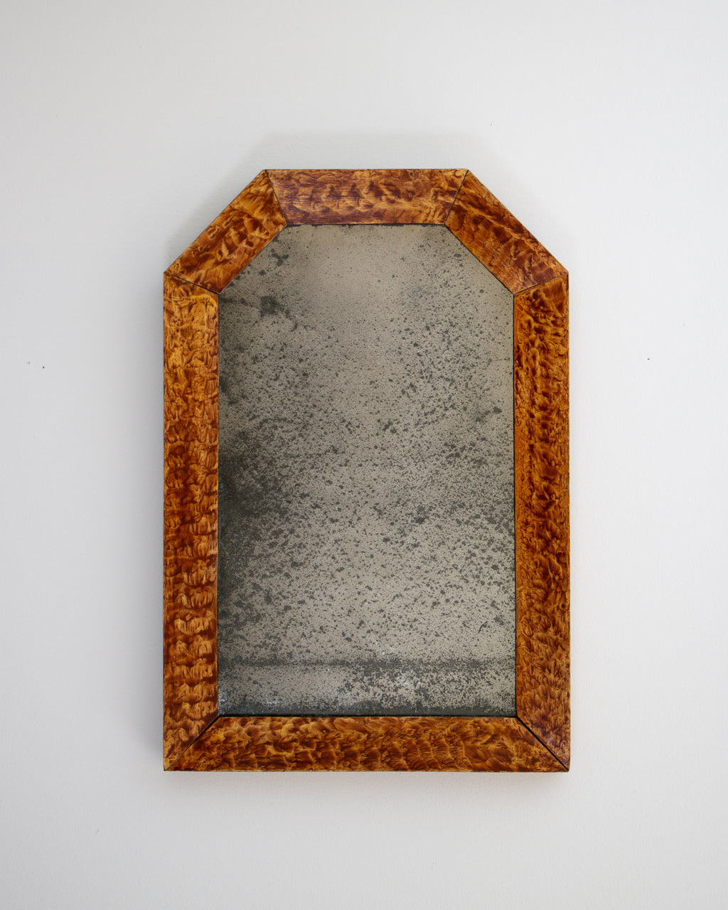 Grain Painted Tombstone Mirror