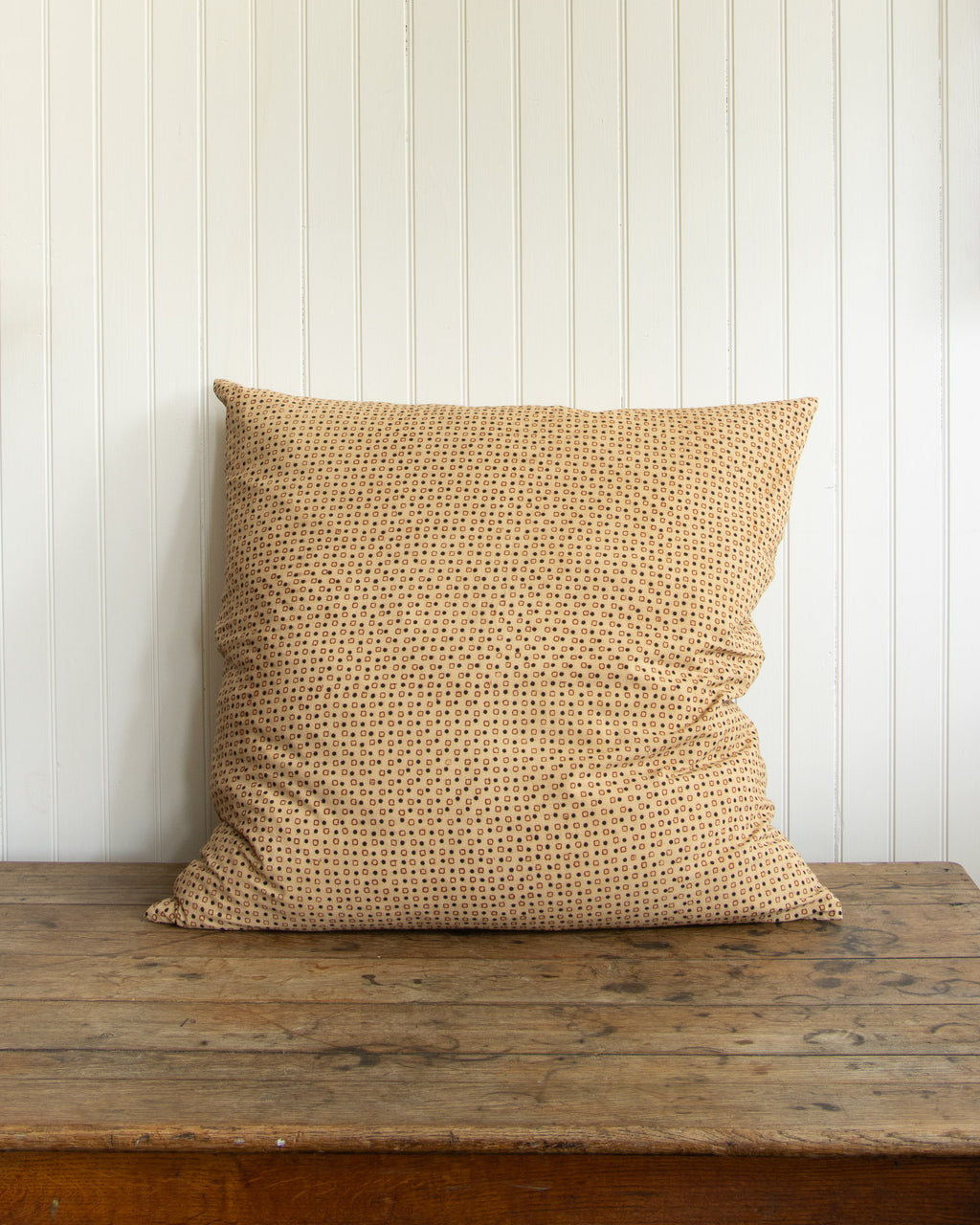 Circles and Squares Block Print Pillow - 30 inch