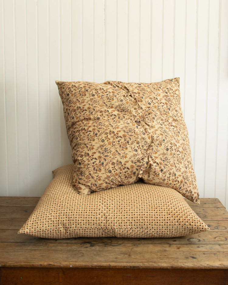 Floral Vines Block Print Pillow - 30 inch