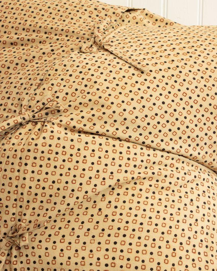 Circles and Squares Block Print Pillow - 30 inch