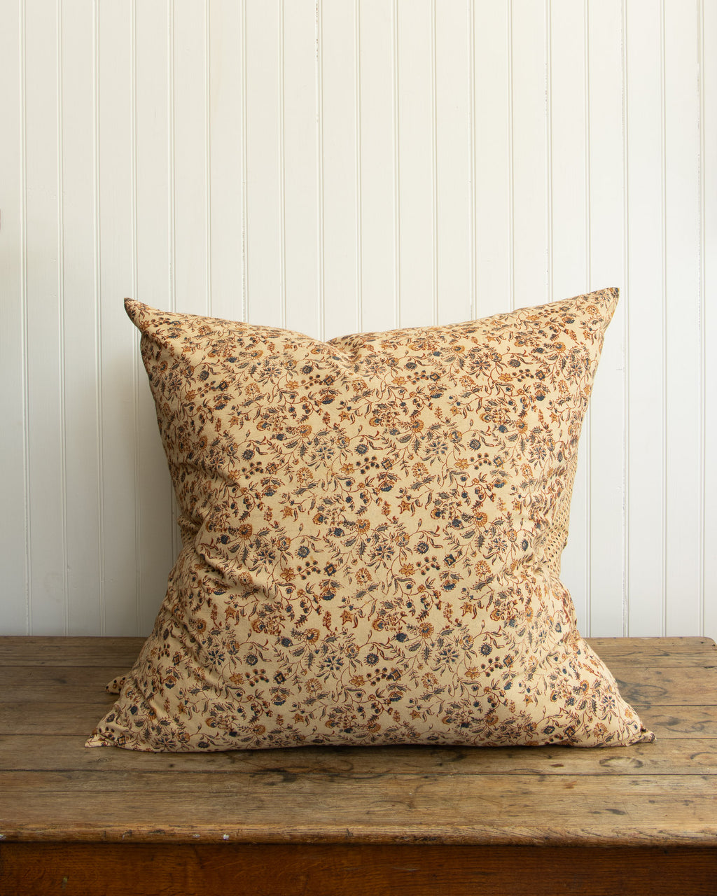 Floral Vines Block Print Pillow - 30 inch