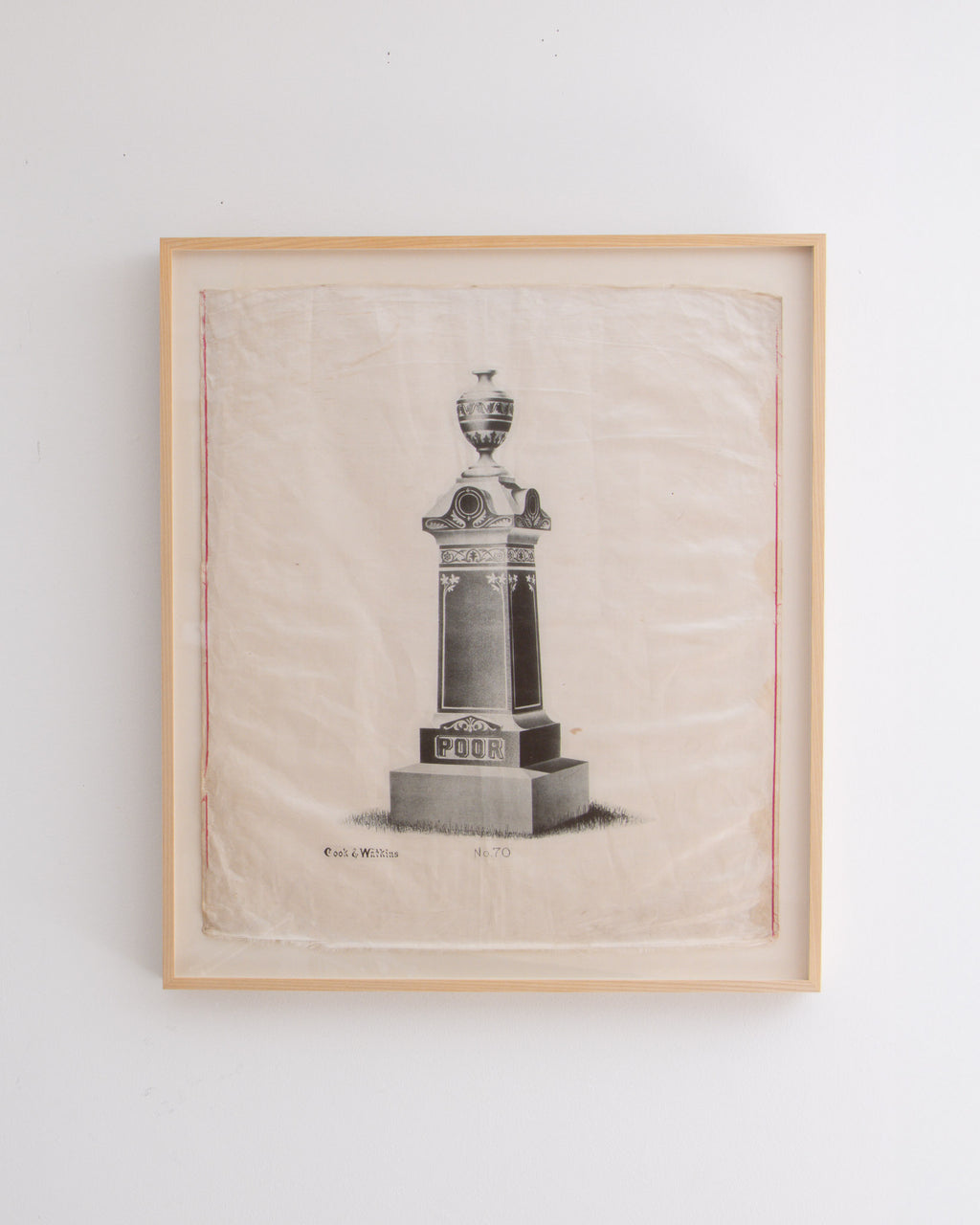 Silk Memorial Sample - No 70