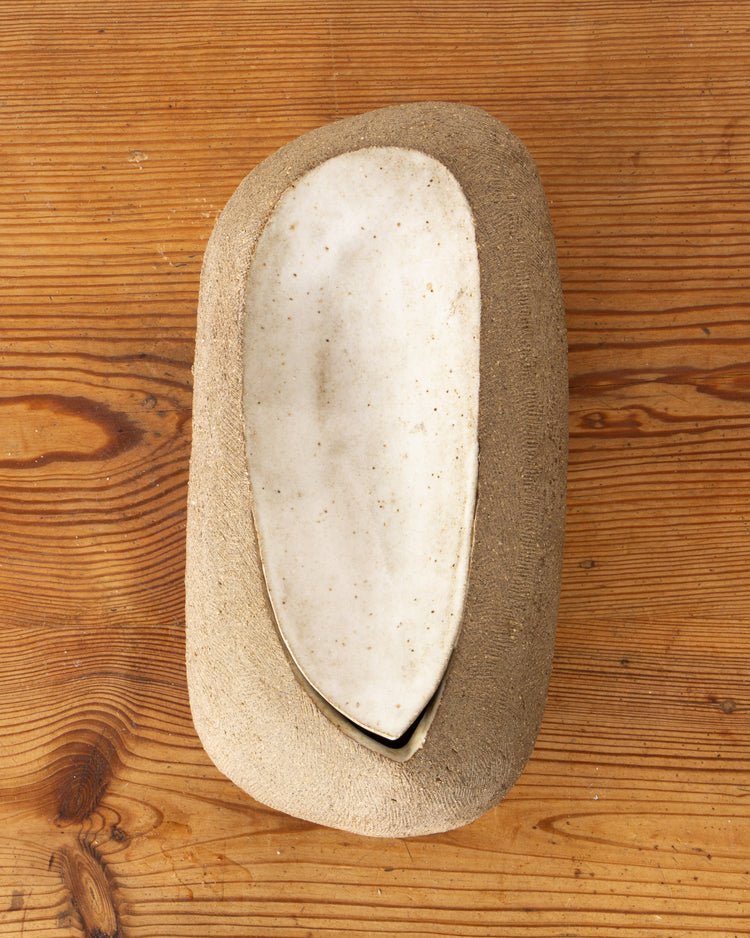 Vintage Studio Pottery Sculptural Bowl