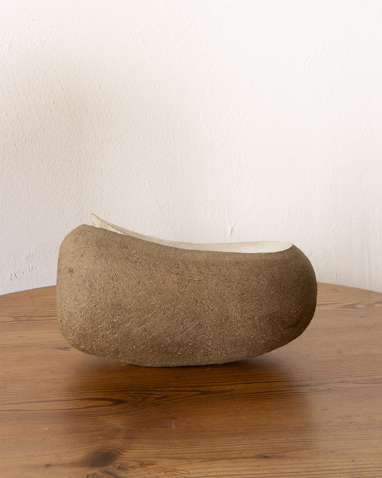 Vintage Studio Pottery Sculptural Bowl