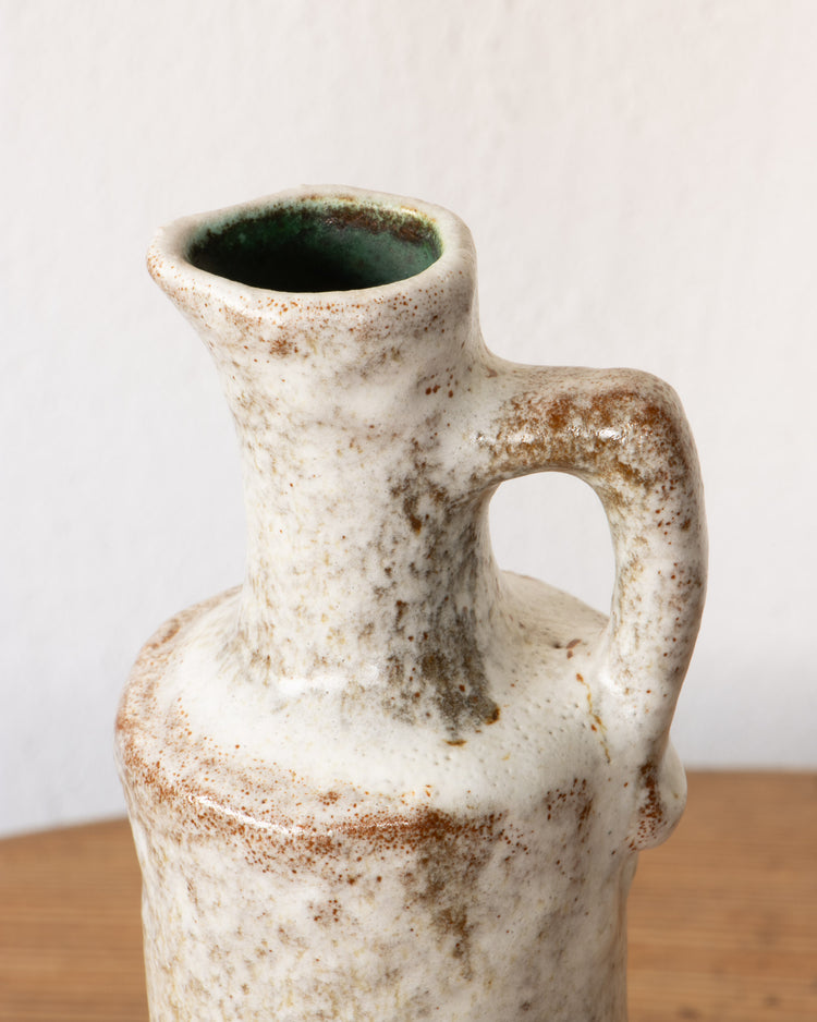 Mid-Century Hungarian Folk Majolica Jug