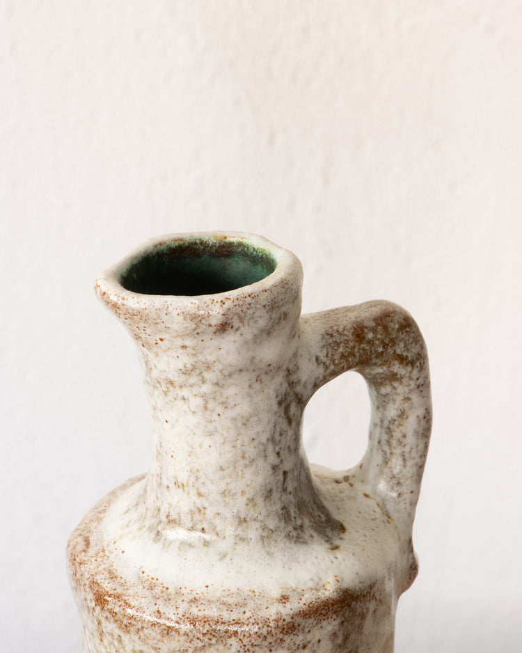 Mid-Century Hungarian Folk Majolica Jug