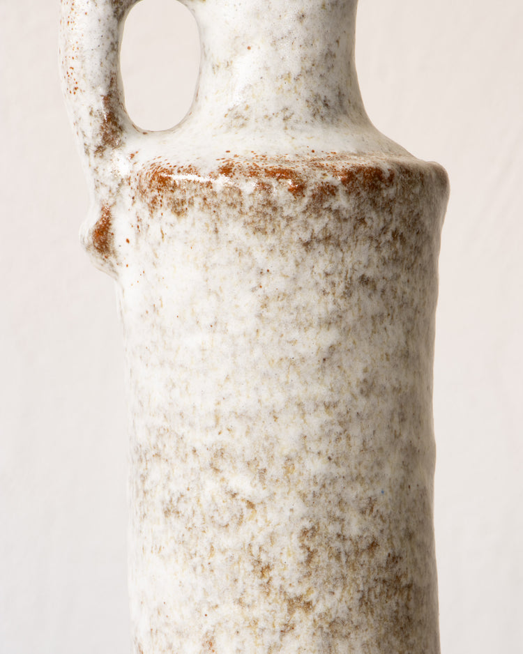 Mid-Century Hungarian Folk Majolica Jug