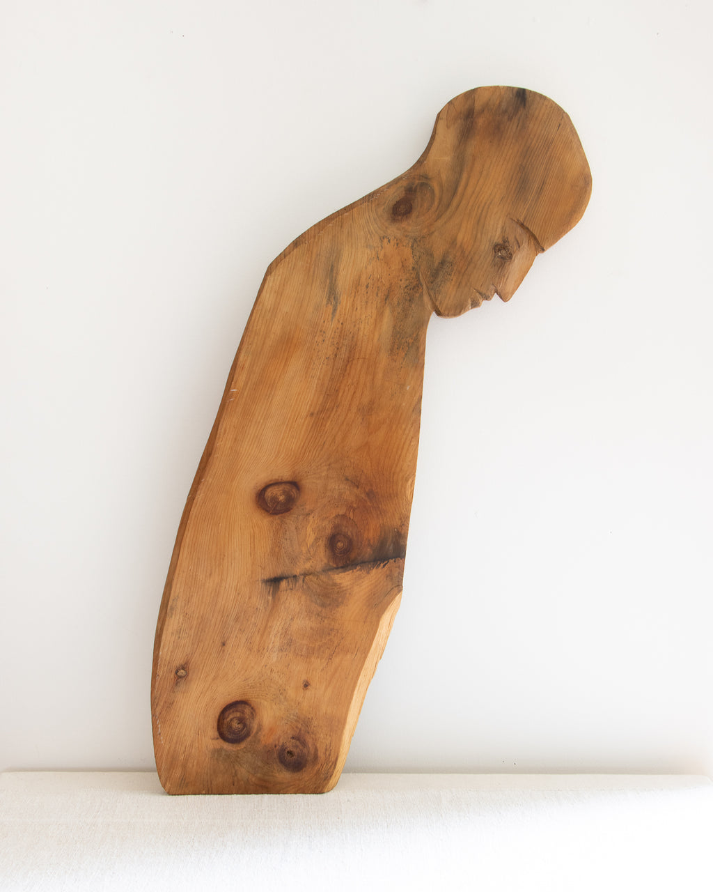 Carved Wooden Folk Board Figure