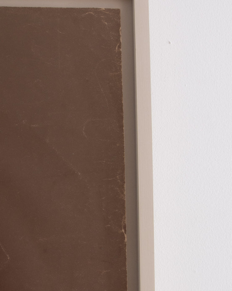 French Textile Pattern Study (Earth Brown)