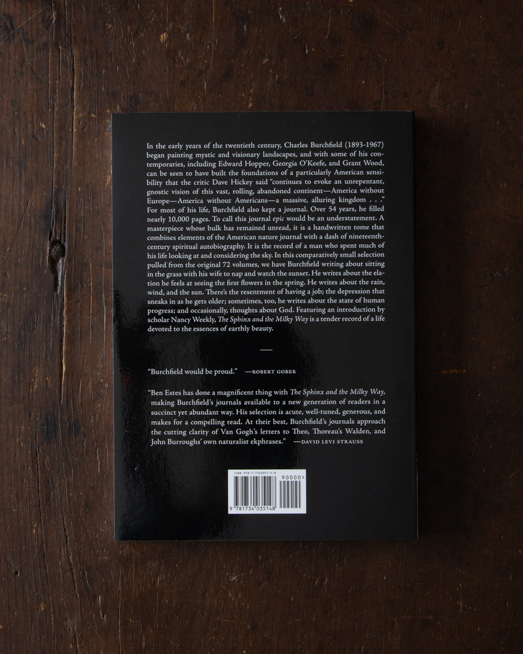 The Sphinx and the Milky Way: Selections from the Journals of Charles Burchfield