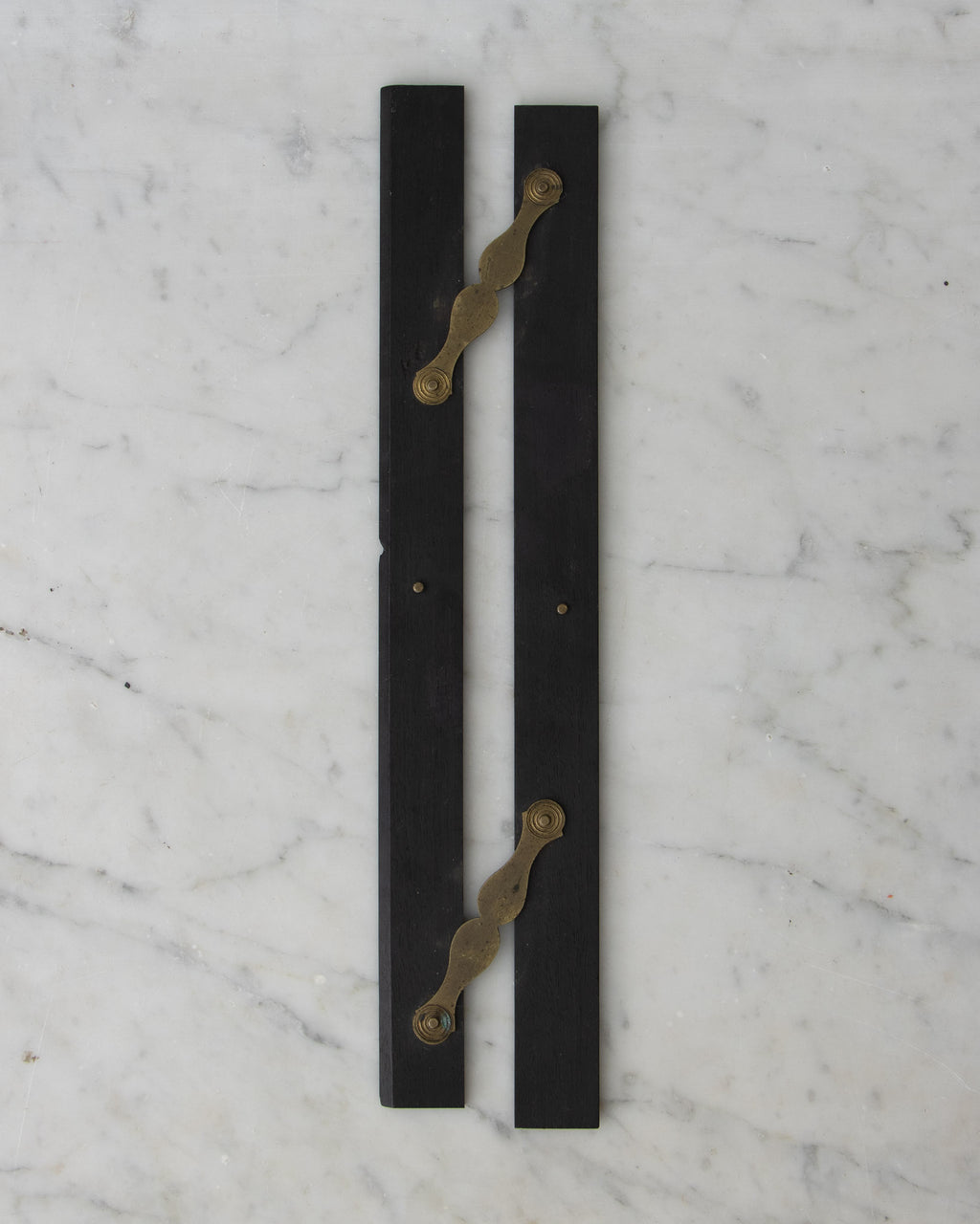 Ebony and Brass Parallel Rule