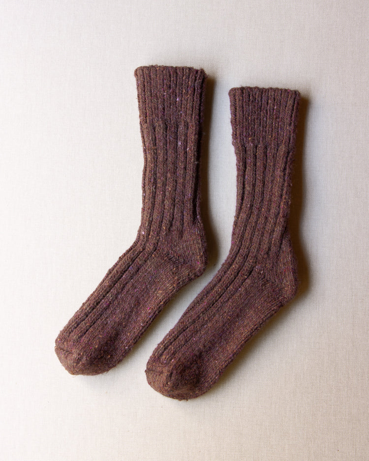 Yahae Recycled Wool Cotton Low Gauge Socks